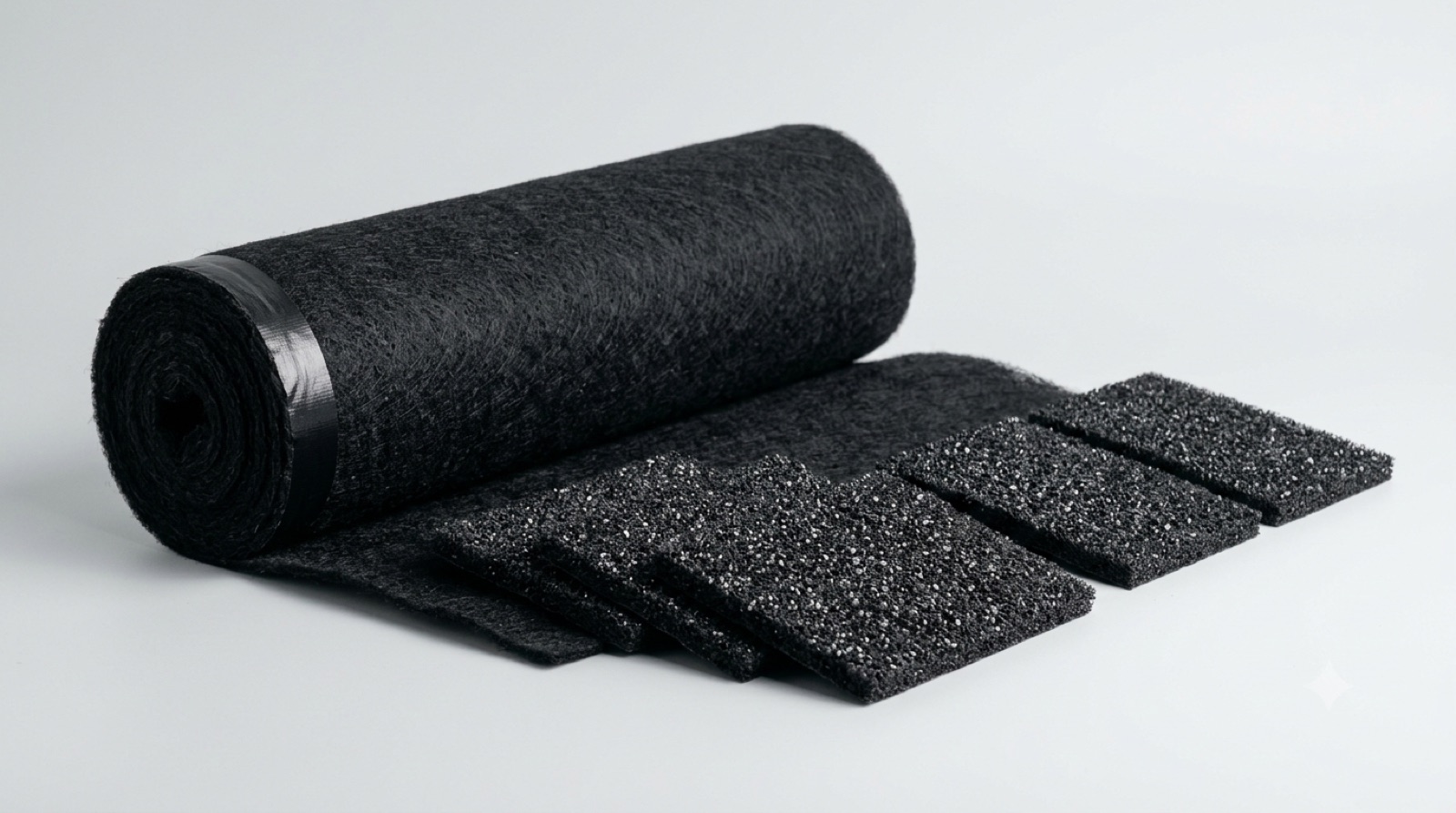 Activated carbon filter cotton