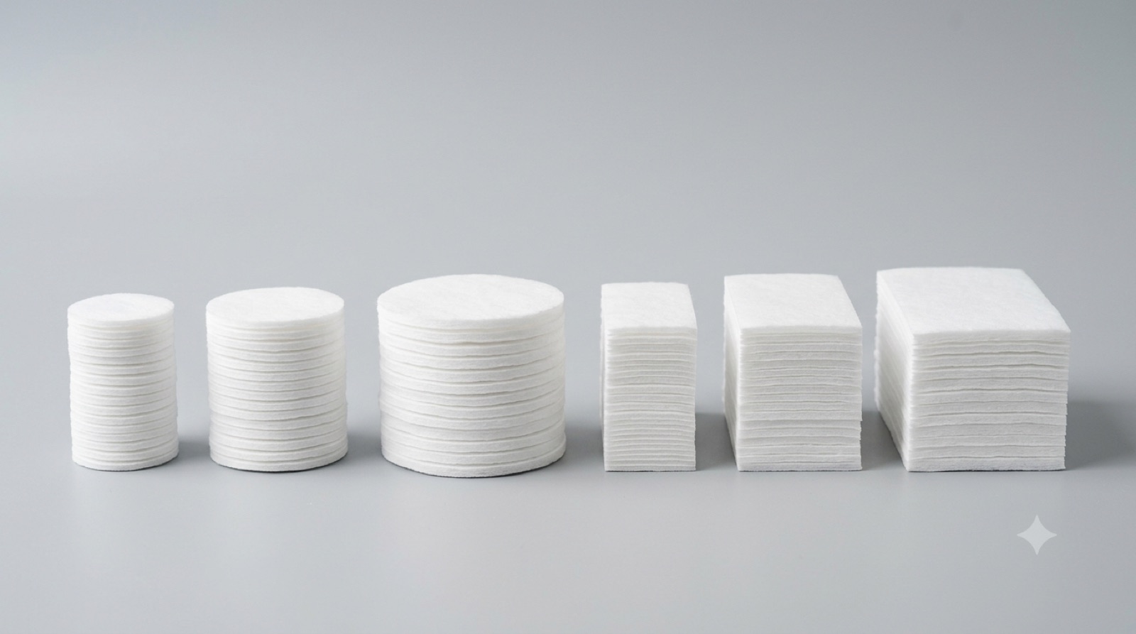 Die-cut filter pads